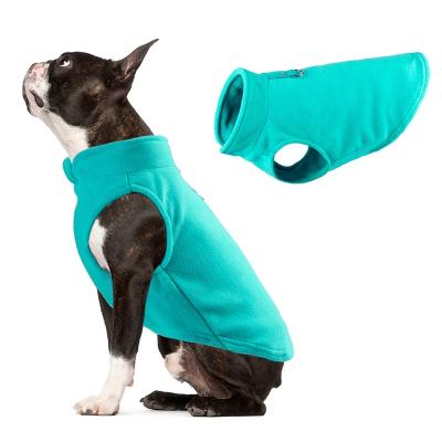 China Sustainable Winter Fleece Dog Clothes Puppy Clothing French Bulldog Coat Pug Suits Jacket For Small Dogs Chiwawa Hondenkleding Vest for sale