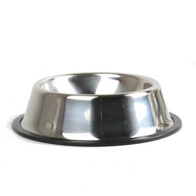 China Cat Bowls Stainless Steel Travel Viable Footprint Dog 4 Size Feeder Water Bowl For Outdoor Dog Cats Puppy Food Dish 2020 for sale