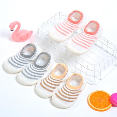 China New Anti-skid Children's Floor Non-Slip Strip Bumps Baby Walking Strip Shoes Socks for sale