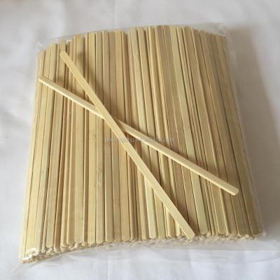 China 140*5*2mm Sustainable Series Flat Bamboo Material Coffee Stirrer for sale