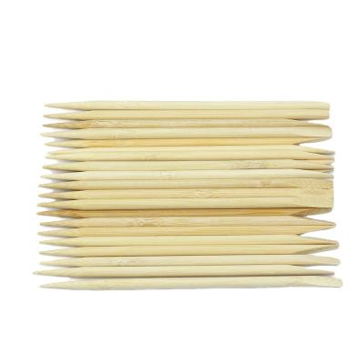 China Natural bamboo bamboo sticks nail one main point flat like a screwdriver, the other point like a toothpick for sale