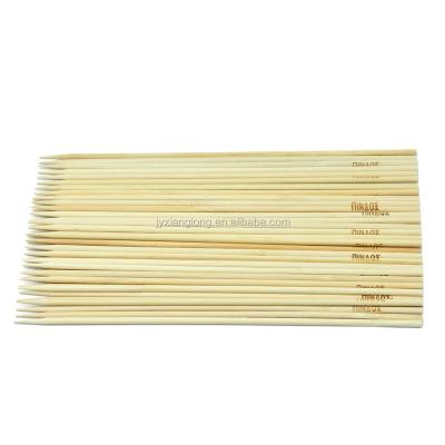 China /round bamboo dish easily cleaned skewers bamboo product for BBQ tool for sale