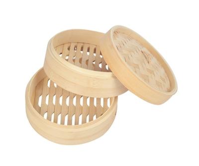 China Eco-Friendly Sustainable Bamboo Steamer for sale