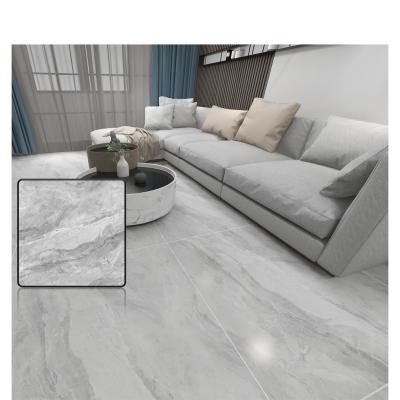 China Europe AFFINARE 1000 x 1000mm Porcelain Tile Looks High Gloss Ceramic Hotel Floor Gray Color Gray Color GT10931 Like Marble Polished Glazed for sale