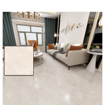 China AFFINARE Full Pale Yellow Marble Porcelain Tile Polished Glazed Effect KOREAN Front Wall Tiles Design Toilet 1X1m for sale