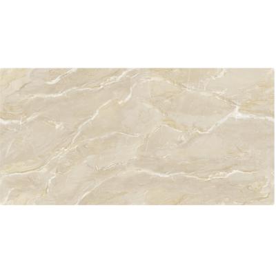 China EUROPEAN AFFINARE 600*1200MM Full Body Size Wall Tile Marble Tiles Floor Hotel Lobby Tourmaline Beige Large Porcelain Glazed for sale