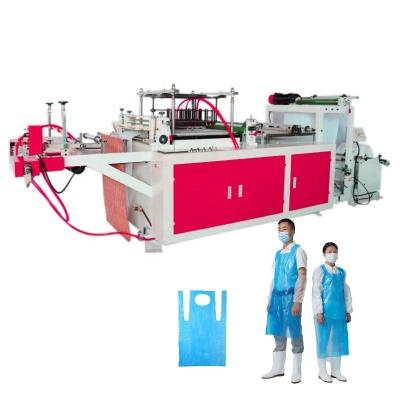 China Factory Disposable Plastic Apron Machine Electric Making Machine  Manufacturing Plant for sale