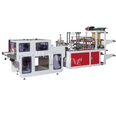 China Factory Factory Hand Plastic Gloves Making Machine To Make China Disposable Plastic Glove 220V/50HZ HONG NUO Provided Optional 1.5kw for sale