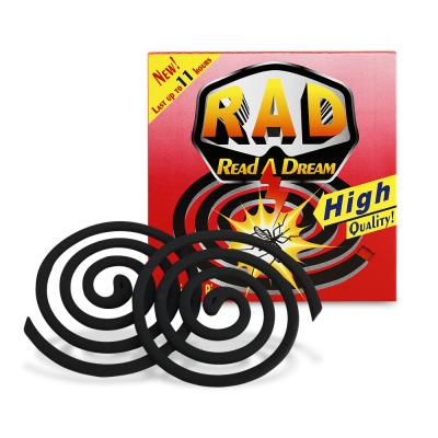 China Mosquito Coil Manufacturers China Rad Black Mosquito Coil Manufacturers Factory OEM Disposable Indoor Mosquito Killer Smokeless Black for sale