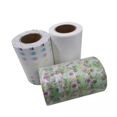 China 2022 Supplier Manufacture Sustainable China Soft Nonwoven Frontal Tape For Baby Diaper Raw Material for sale