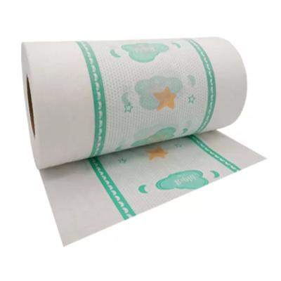 China Baby Diaper Material Polyethylene PE Back Moisture Proof Printing Sheet Film With High Quality And Cheapest Price for sale