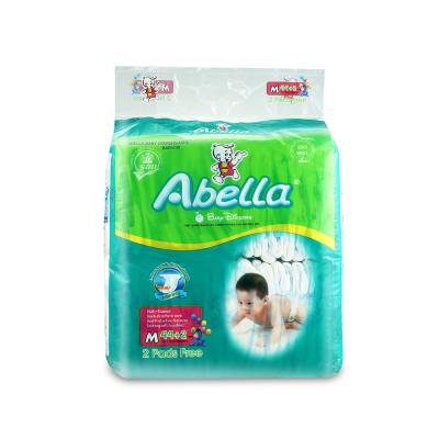 China ABELLA Africa Market Quanzhou Disposable Baby Diaper Printed Sleepy Manufacturers in China Baby Diaper Supplier for sale