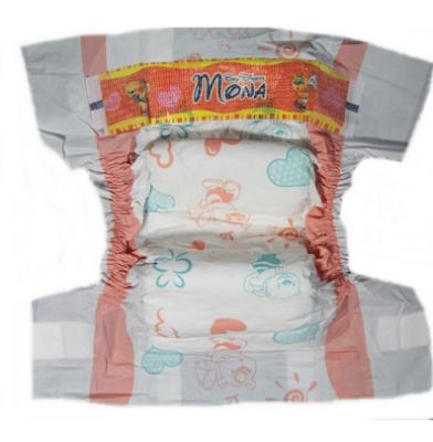 China Printed Comfy Disposable Raw Material Baby Diaper Manufacturer for sale