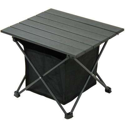 China Aluminum+ABS+Nylon BBQ Outdoor Picnic Portable Foldable Folding Fishing Aluminum Camping Table for sale