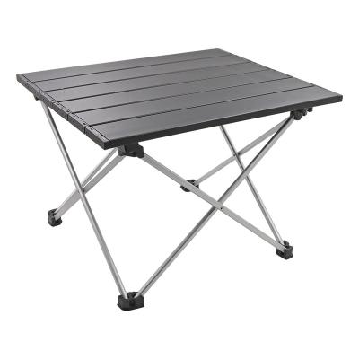 China Aluminum+ABS+Nylon BBQ Outdoor Picnic Portable Foldable Folding Fishing Aluminum Camping Table for sale