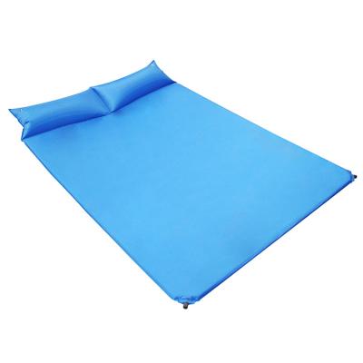 China Two Person PVC Self Inflating Mattress Outdoor Camping Tent Night Sleep Pad for sale