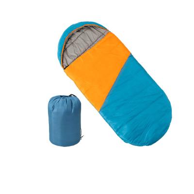 China Envelope Type Portable Waterproof Camping 4 Season Envelope Sleeping Bag With Compression Sack for sale