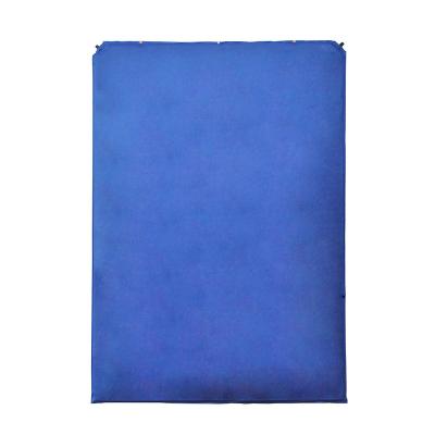 China Outdoor Camping Polyester Taffeta Mattress Foam Self Inflating Waterproof Sleep Pad Blanket Sleep Camping Mat Double for sale