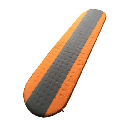 China Automatic Inflatable Foldable Outdoor PVC Mat Waterproof Ultralight Sleeping Mat Camping PVC Anti Slip for sale