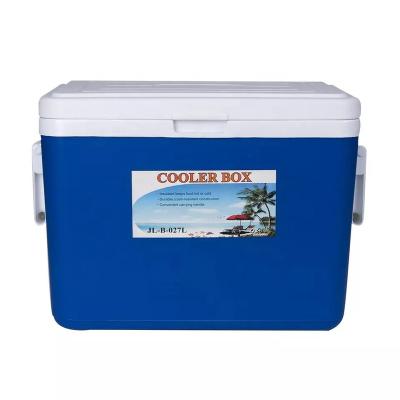 China Waterproof 28.5 Quart 27 Liter BPA Free Rotomolded Fully Insulated Plastic Cooler for sale