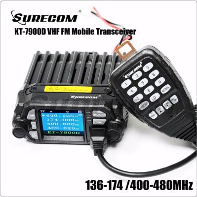 China SURECOM KT-7900D VHF and UHF MINI Dual Band Color Screen MOBILE RADIO S-KT7900D for sale