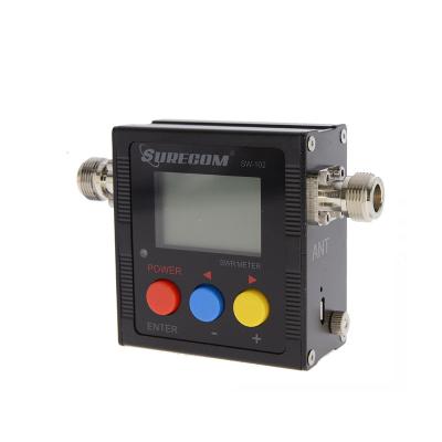 China SURECOM SW-102 N-Connector UHF VHF Antenna SWR Antenna Power Meter 70mm x77mm x35mm for sale