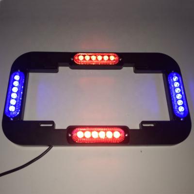 China American And European Alarm License Plate Aluminum Alloy+PC Warning Light With Good Price for sale