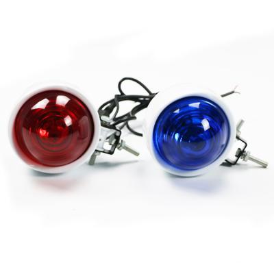 China ABS+PC motorcycle led light with best price with red and blue colors for sale