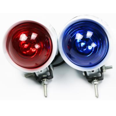 China ABS+PC Wholesale 12W Motorcycle Strobe Warning Lights Super Bright Red&Blue Led Police Lights for sale