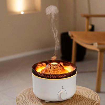 China Peaceful Sleep Fire Flame Humidifier with Low Noise Level Less Than 35dB for sale