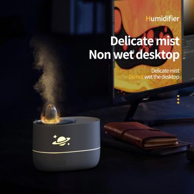 China Auto Shut Off Rocket Flame Aromatherapy Humidifier ABS Material for sale