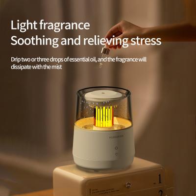 Cina Disattivamento automatico DC 5V Umidificatore d'aria per aromaterapia per camera da letto 7 colori luce a LED 320ml in vendita