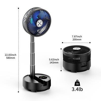 China Socool Fan 20000mAh Indoor And Outdoor Camping Fan 9th Speed 8h Timing USB Emergency Power Supply Adjustable Fold Table Fan en venta