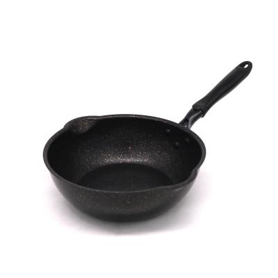 China Food Grade Modern Nonstick Pan Cooking Pot Cookware With Long Handle for sale