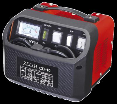 China Qi CB-10 Single Phase Portable Lead Acid Battery 12V/24V Charger for sale