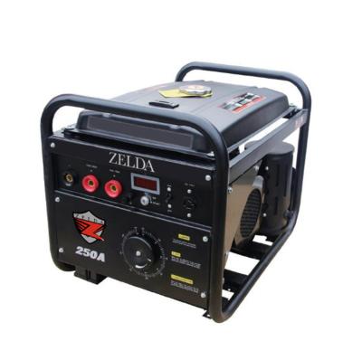 China Electric Start Welding Machine Portable Gasoline Welding Generator 25L for sale