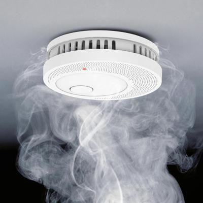 China Factory New Arrivals 2021 Long Battery Life Long Battery Smoke Detector Suppliers EN14604 Stand Alone Smoke Detector for sale