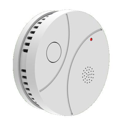 China 2019 New Arrival TUYA Zigbee Wireless ABS Plastic+Glass+PCB Panel Photoelectric Smoke Detector For Smart Home Alarm Security for sale