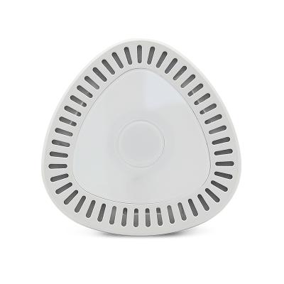 China Z-wave Fire Security Wireless Photoelectric Smoke Detector 140*164*42mm for sale