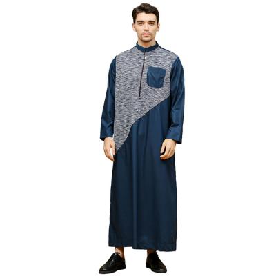 China Wholesale Cotton New Products Style Haramain Men's Jubba Thobe Clothing Saudi For Prayer for sale