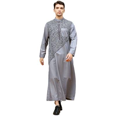 China Cheap Muslim Men Thobe Abaya 2022 Cotton Wholesale Daffah for sale