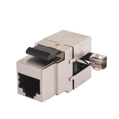 China Networking Terminating CAT6 Shielded 180 Degree Keystone Jack CAT 6 Connector RJ45 Modul for sale