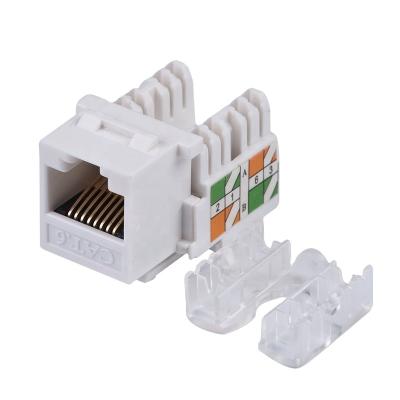 China Networking network copper system use trapezoidal trapezoidal rj45 jack for sale