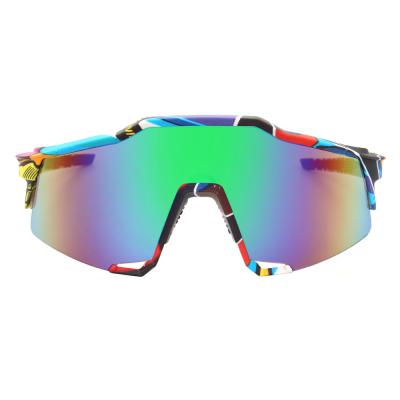 China 2021 Sport Custom Fashion Frame Outdoor PC Glass Sun Bike Mens Sports Riding Sunglasses for sale