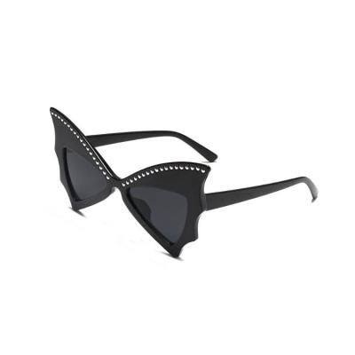 China Fashion sunglasses wholesale part high quality fashion eye protection new women shades unique bat sunglasses for sale