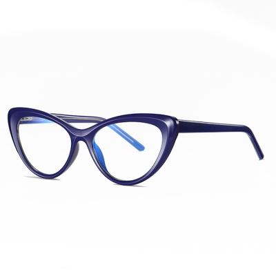 China Optical Glasses Wholesale Fashion TR90 Women Men Fashion Spring Hinge Anti-Blue Optical Glasses for sale