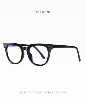 China Optical glasses 2021 new anti-blue lightweight computer glasses TR90 glass for sale