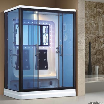 China Japan Contemporary Home Prefab Steam Shower Room CNC Single Person Shower Cabin 2 Person Steam Bath For Sale for sale