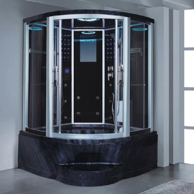 China New Contemporary Steam Shower Room Manufacturers Luxurious Home Steam Bath Tub Cabin Body Body Steam Massage for sale