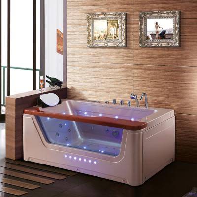 China With Waterfall For Bali Turkey Australia Air Bubble One Person Massage Bathtub Spa Hydromassage Bathtub for sale